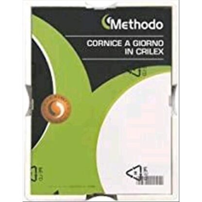METHODO CORNICE A GIORNO IN CRILEX DA MURO 350X500 mm TRASPARENTE