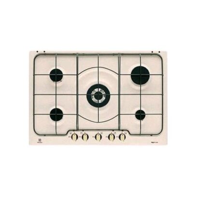 ELECTROLUX RGG7253OON PIANO COTTURA A GAS 5 FUOCHI 75 cm COLORE SABBIA
