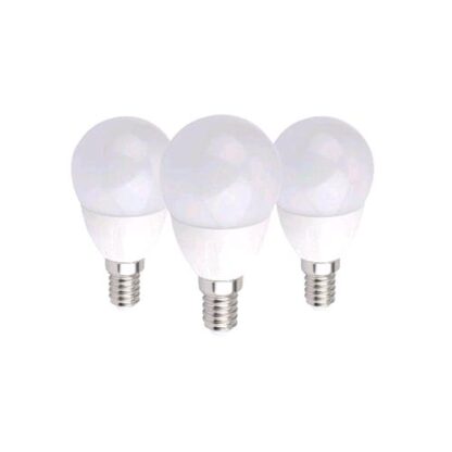 GBC LAMPADINE LED MINI GOCCIA E14 6 W LUCE NATURALE CONF 3 Pz.