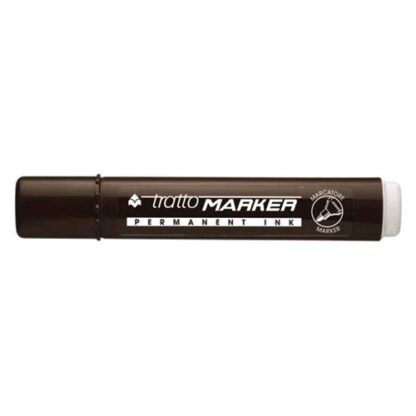 TRATTO MARKER MARCATORE PERMANENTE PUNTA TONDA 1.4/2.8 mm MARRONE CONF 12 Pz.