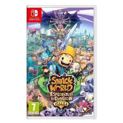 NINTENDO SWITCH SNACK WORLD ESPLORATORI DI DUNGEON GOLD