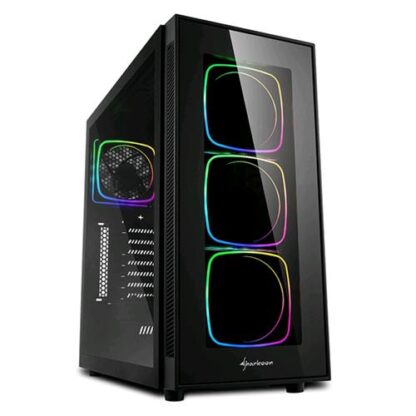 SHARKOON TG6 RGB CASE ATX IN VETRO TEMPERATO