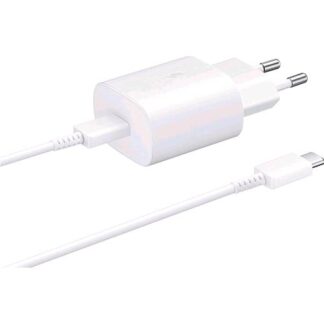 SAMSUNG EP-TA800 WALL CHARGER 25 W SUPER FAST CHARGE CARICABATTERIE DA RETE BIANCO