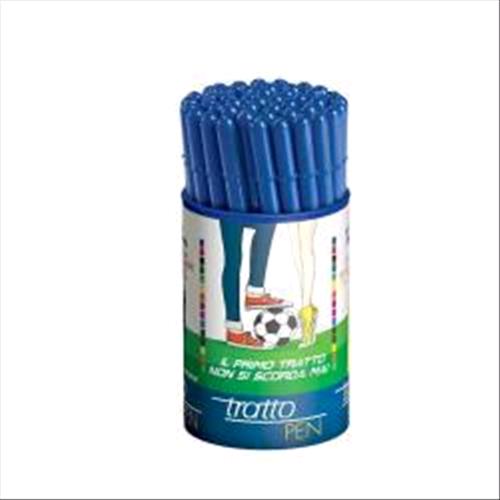 TRATTO PEN PENNA PUNTA IN FIBRA 0.50 mm BLU CONF 50 Pz.