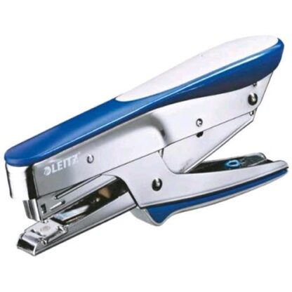 LEITZ CUCITRICE 5545 A PINZA CARICAMENTO POSTERIORE CAPACITA FINO A 15 FOGLI 150 PUNTI TIPO PUNTI NUMERO 10 BLU METALLIZZATO