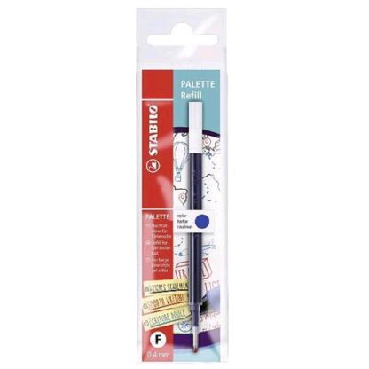 STABILO PALETTE REFILL PER PENNA ROLLER A SCATTO TRATTO 0.4 mm BLU