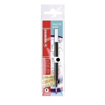 STABILO PALETTE REFILL PER PENNA ROLLER A SCATTO TRATTO 0.4 mm NERO