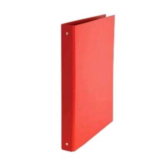 ESSELTE DAILY RACCOGLITORE 4 ANELLI TONDI DA 25 MM IN CARTONE 318X257 mm DORSO 4 CM ROSSO