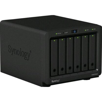 SYNOLOGY DISKSTATION DS620SLIM SERVER NAS E DI ARCHIVIAZIONE J3355 COLLEGAMENTO ETHERNET LAN DESKTOP NERO