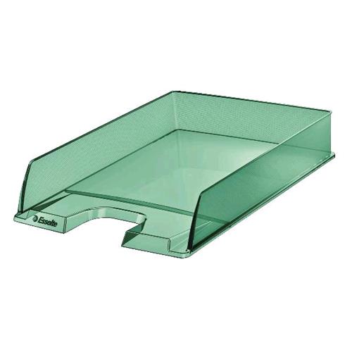 ESSELTE COLOUR ICE VASCHETTA PORTACORRISPONDENZA IN POLISTIRENE 61X254X350 mm VERDE