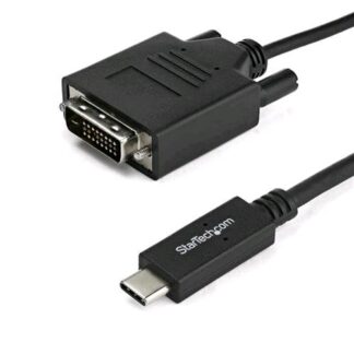 STARTECH CDP2DVIMM2MB CAVO USB-C MASCHIO/DVI MASCHIO 2MT COLORE NERO