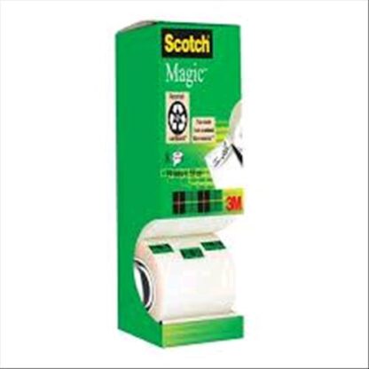 SCOTCH MAGIC TAPE NASTRO ADESIVO 19MMX33M TRASPARENTE CONF 8Pz.