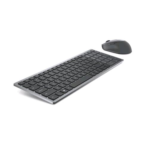 DELL KM7120W KIT TASTIERA WIRELESS + BLUETOOTH LAYOUT ITALIANO + MOUSE WIRELESS + BLUETOOTH OTTICO 1.600 DPI COLORE GRIGIO