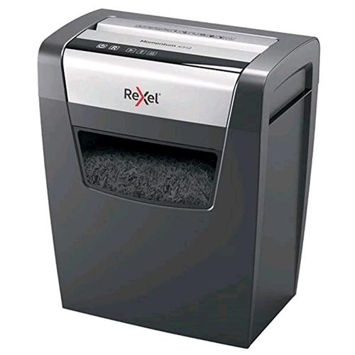 REXEL MOMENTUM S206 DISTRUGGIDOCUMENTI A STRISCE CESTINO 9 LT CAPACITA' 6 FOGLI GRIGIO