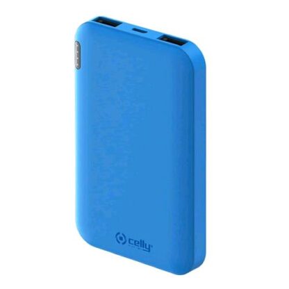 CELLY PBE5000BL POWERBANK ENERGY 5.000 MAH 2 USB 2.4V BLU