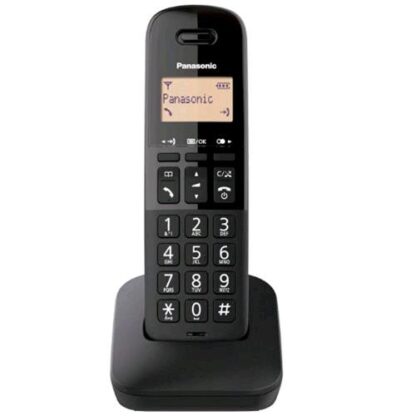 PANASONIC KX-TGB610JTB CORDLESS DECT BLOCCO CHIAMATE INDESIDERATE RESISTENTE AGLI URTI BLACK