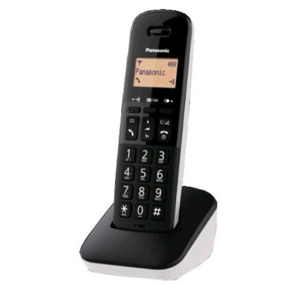 PANASONIC KX-TGB610JTW CORDLESS DECT BLOCCO CHIAMATE INDESIDERATE RESISTENTE AGLI URTI BLACK/WHITE