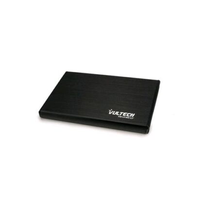 VULTECH GS-25U3 BOX ESTERNO PER HARD DISK 2.5" SATA USB 3.0 IN METALLO EWC 2.1 COLORE NERO