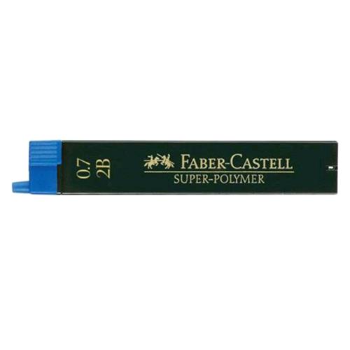 FABER CASTELL SUPERPOLYMER ASTUCCIO 12 MINE 2B 0.7 mm