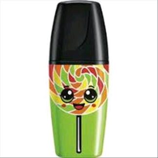 STABILO BOSS MINI SWEETFRIEND EVIDENZIATORE PUNTA A SCALPELLO 2/5 mm VERDE CONF 10 Pz.