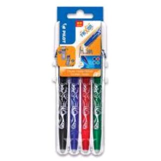 PILOT FRIXIONBALL PENNA RICARICABILE PUNTA 0.7 mm COLORI ASSORTITI CONF 4 Pz.
