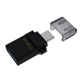KINGSTON MICRODUO3 64GB DATA TRAVEL USB TYPE-A MICRO-USB 3.2 GEN 1 ANDROID OTG NERO