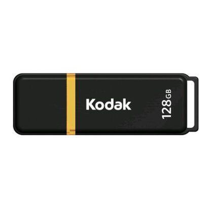 KODAK K103 CHIAVETTA USB 3.0 128GB VELOCIT DI LETTURA 100 MB/S VELOCIT DI SCRITTURA 12 MB/S NERO GIALLO