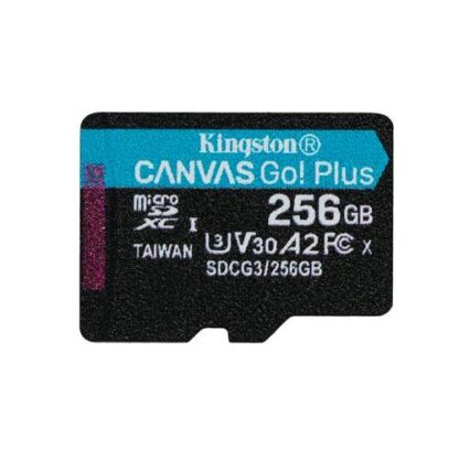 KINGSTON CANVAS GO! PLUS 256GB MICRO SDXC CLASSE 10 UHS-I