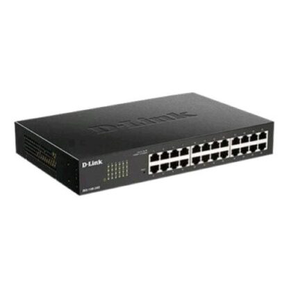 D-LINK DGS-1100-24V2 SWITCH 24 PORTE GESTITO POE GIGABIT ETHERNET (10/100/1000) NERO 1U