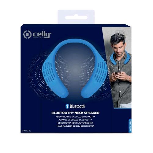 CELLY UPNECK DIFFUSORE BLUETOOTH PORTATILE COLORE BLU