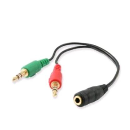 CONCEPTRONIC ADATTATORE AUDIO JACK 3.5mm FEMMINA SPLITTER X 2 JACK 3.5mm MASCHIO