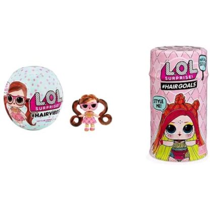 GIOCHI PREZIOSI LOL SURPRISE HAIRVIBES MODELLI ASSORTITI CON CAPELLI PETTINABILI