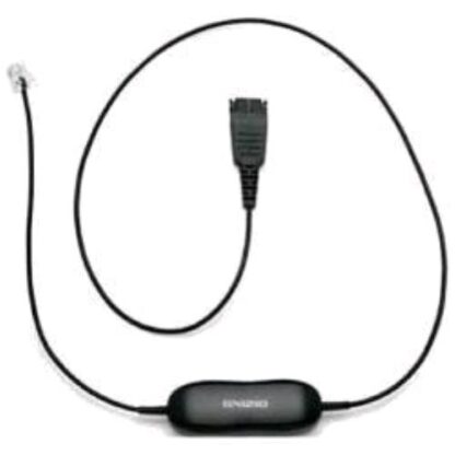 JABRA GN 1200 CAVO DRITTO 0.8 mm SMART CORD RJ-9 MASCHIO TELEFONO NERO