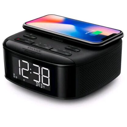 PHILIPS RADIOSVEGLIA DAB+ CON CARICATORE WIRELESS PER TELEFONO CELLULARE