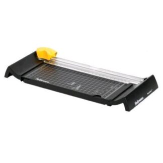 FELLOWES NEUTRINO TAGLIERINA A LAMA ROTANTE A5 PIANO IN ABS CAPACITA' 5 FOGLI LUNGHEZZA TAGLIO 240 mm