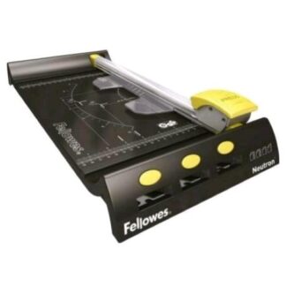 FELLOWES NEUTRON TAGLIERINA A LAMA ROTANTE A4 PIANO IN ABS CAPACITA' 10 FOGLI LUNGHEZZA TAGLIO 320 mm