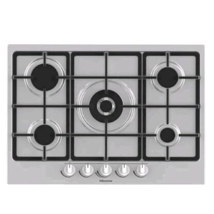 HISENSE GM773XF PIANO COTTURA A GAS DA INCASSO 5 FUOCHI INOX