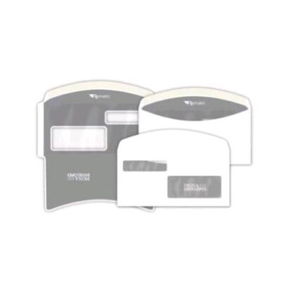 PIGNA FLYMATIC BUSTE DI CARTA 2 FINESTRE 11.5X23 CM BIANCO CONF 1000 Pz.