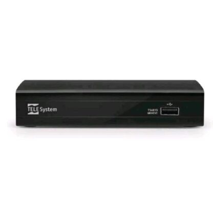 TELESYSTEM TS6815 DECODER DIGITALE TERRESTRE DVB-T2 H.265 HEVC HD 1080