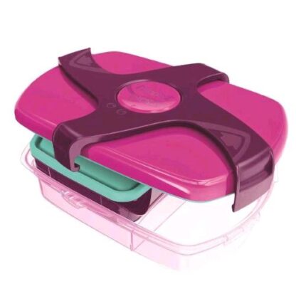 MAPED LUNCH BOX CONCEPT CONTENITORE IN PLASTICA 3 SCOMPARTI 1.78 LT ROSA