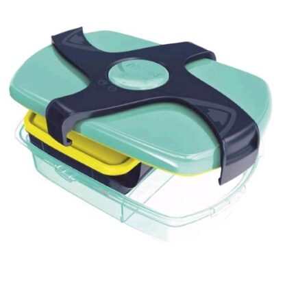 MAPED LUNCH BOX CONCEPT CONTENITORE IN PLASTICA 3 SCOMPARTI 1.78 LT BLU VERDE