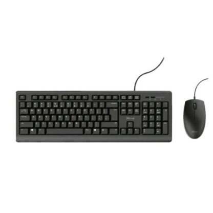 TRUST TKM-250 SET TASTIERA + MOUSE USB SILENT