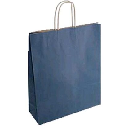 FLORIO SHOPPER SEALING IN CARTA 23X10X32 CM BLU CONF 25 Pz.