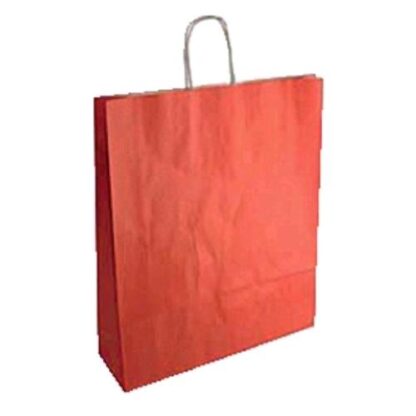 FLORIO SHOPPER SEALING IN CARTA 23X10X32 CM ROSSO CONF 25 Pz.