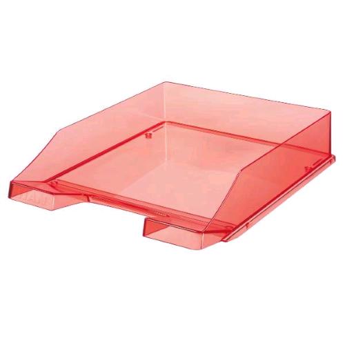 HAN KLASSIK VASCHETTA PORTACORRISPONDENZA IMPILABILE IN POLISTIROLO 65X255X348 mm ROSSO