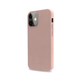 CELLY EARTH APPLE iPHONE 12 MINI COVER 100% BIODEGRADABILE ROSA