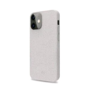 CELLY EARTH APPLE iPHONE 12 MINI COVER 100% BIODEGRADABILE BIANCO