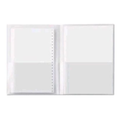 SEI ROTA POLI 300 CARTELLINE IN PP 297X210 mm CON 2 TASCHE TRASPARENTE CONF 5 Pz.