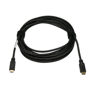 STARTECH CAVO HDMI AD ALTA VELOCITA' 4K 60HZ 10 MT CERTIFICATO CL2 PER INSTALLAZIONE A PARETE MASCHIO/MASCHIO NERO