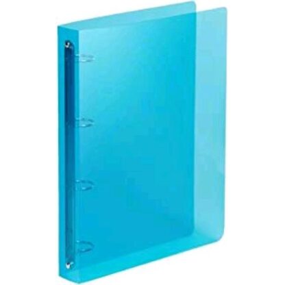 FAVORIT LUMINA RACCOGLITORE A 4 ANELLI DA 30 mm IN PP 220X300X40 mm AZZURRO